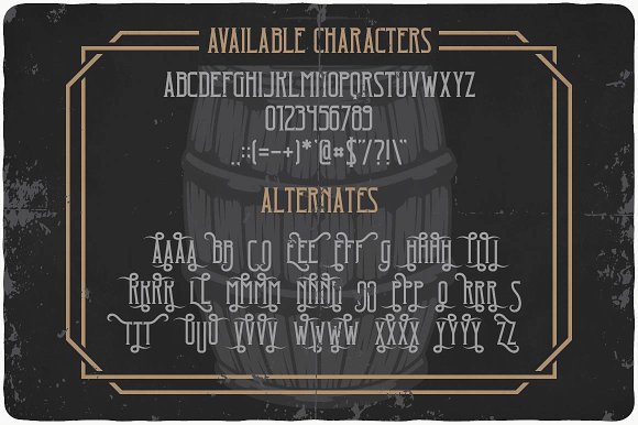 Caribbean Rum Typeface插图1