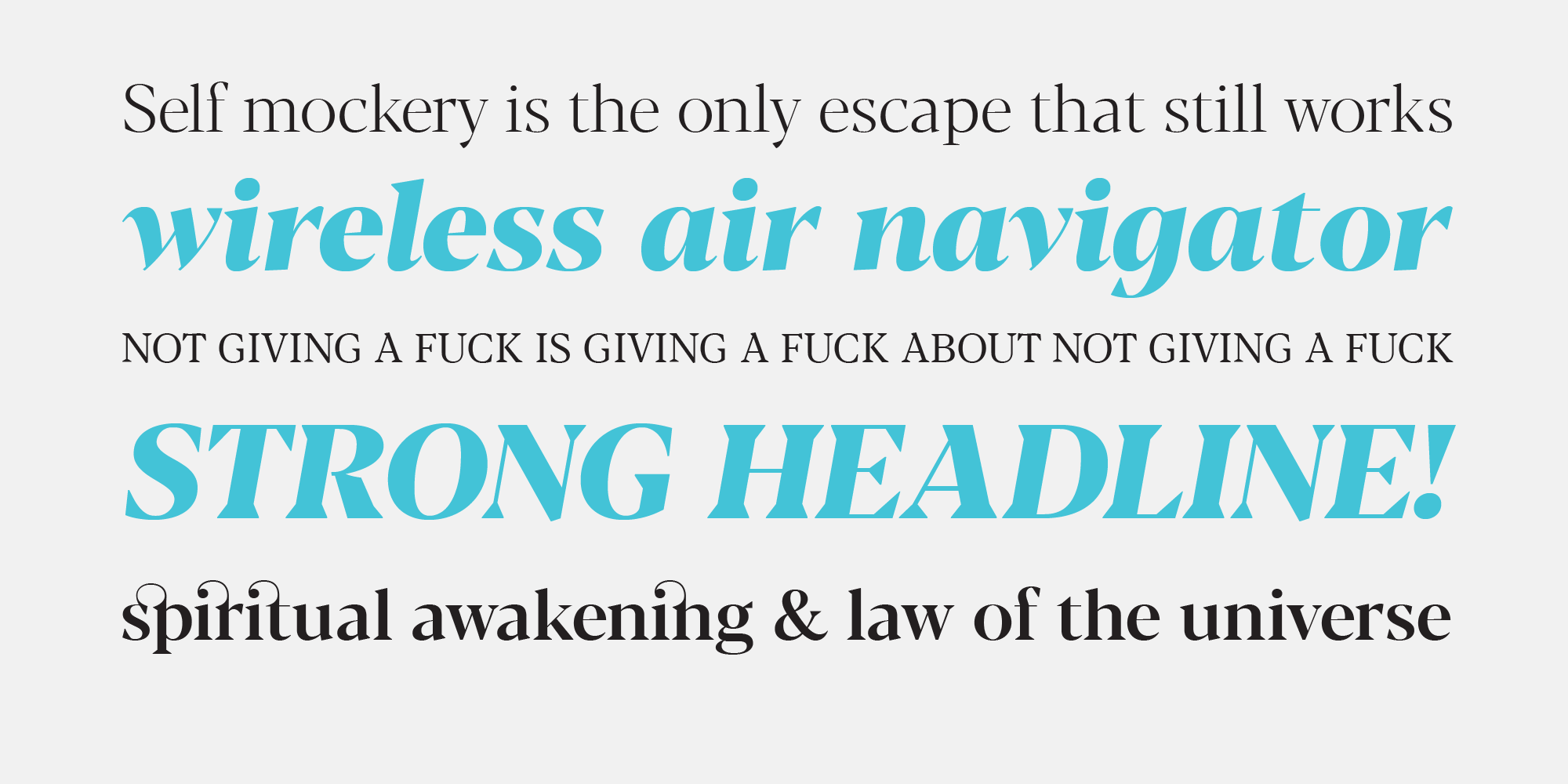 Blacker Font Family插图6