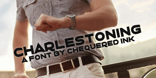 Charlestoning font插图 Charlestoning font插图