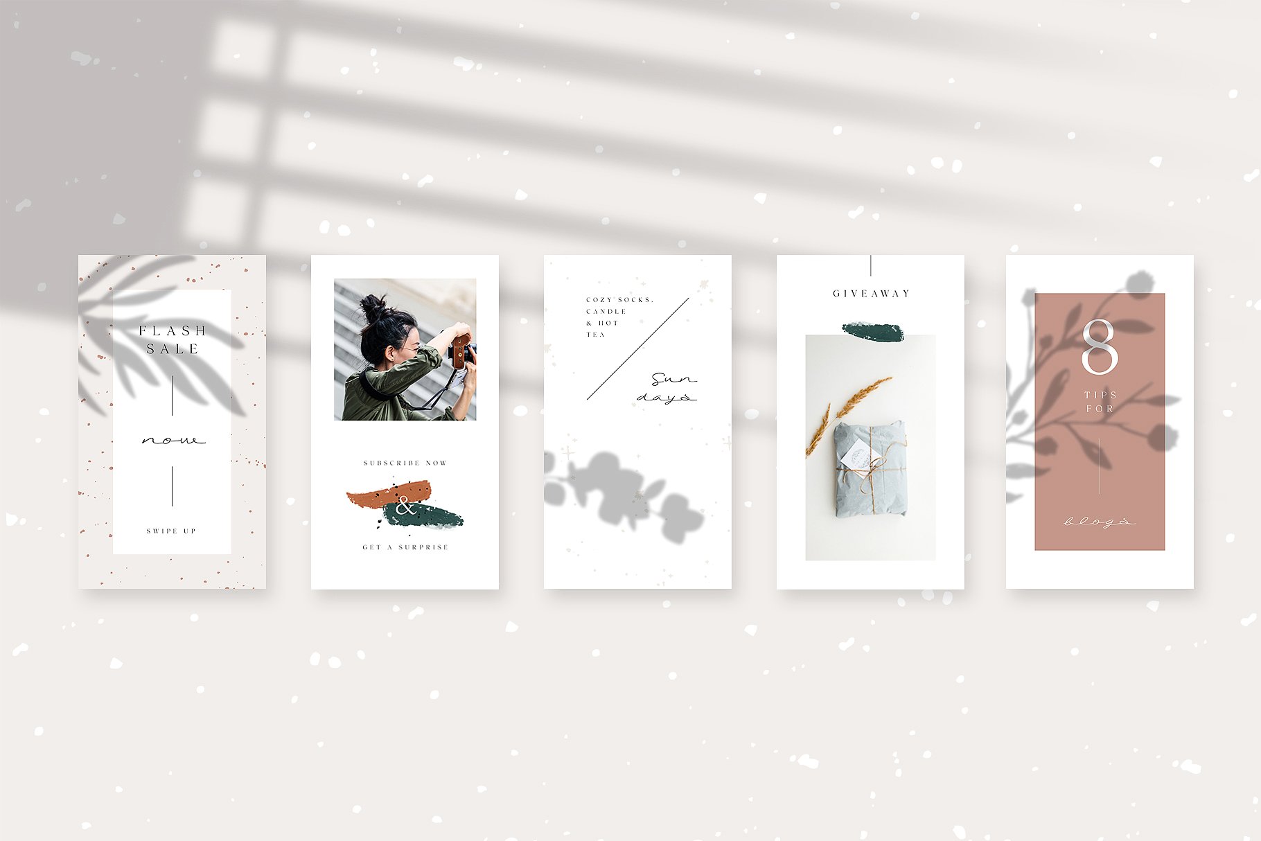 时尚极简的Instagram故事动画模板素材库精选 ANIMATED Instagram Stories – Lucia [psd]插图(5)