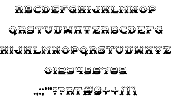 Carnival Centenary font插图2 Carnival Centenary font插图2