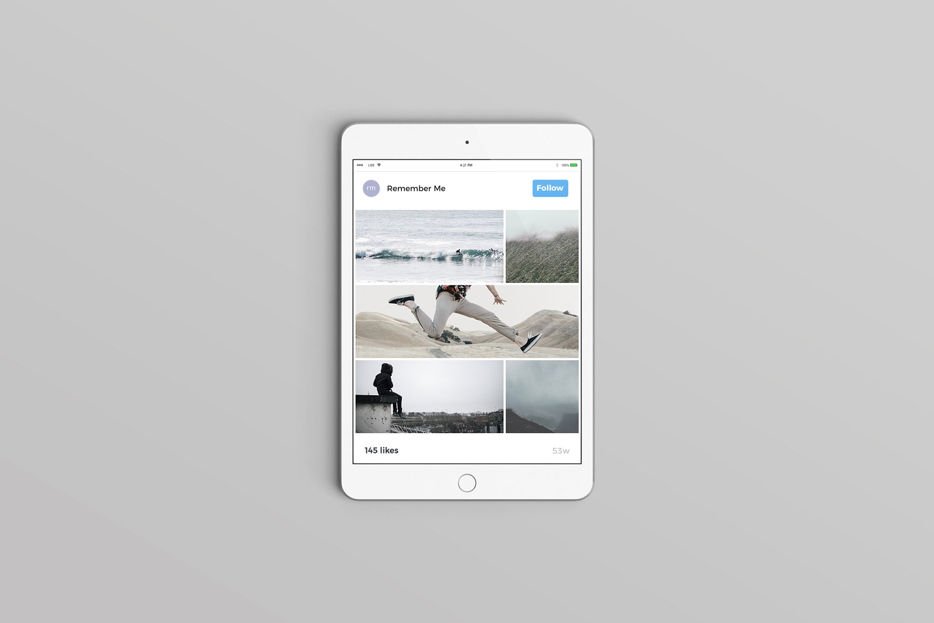 摄影主题多图排版贴图模板素材库精选 Canada Social Media Templates插图