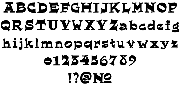 El Dorado  Bold font插图5