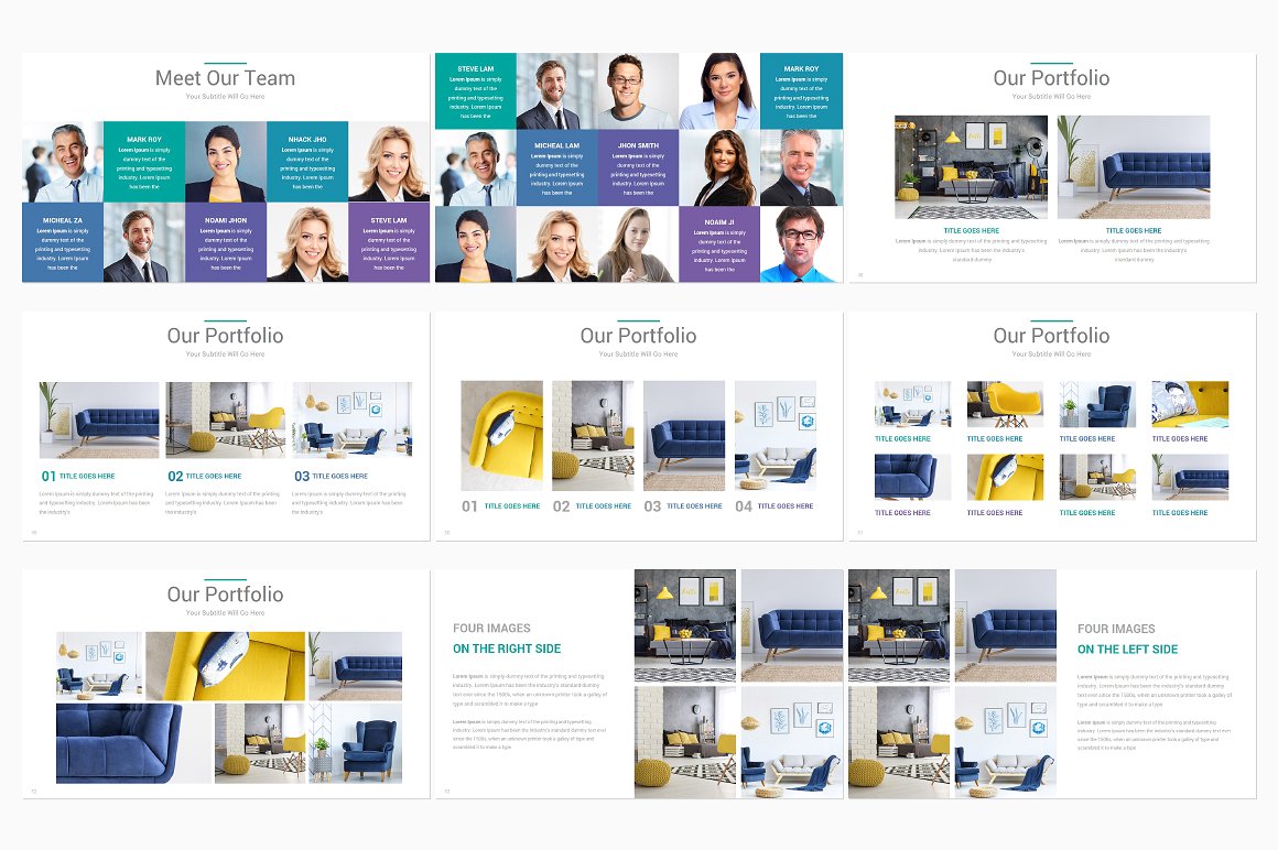 专业创意的科研PowerPoint模板下载插图(8)