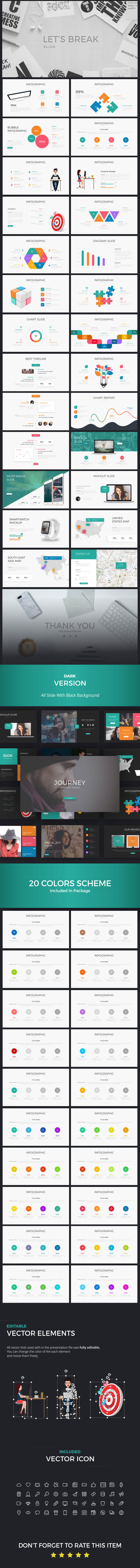 适合记录旅行过程和照片的PPT模版下载[PPTX]插图(1)