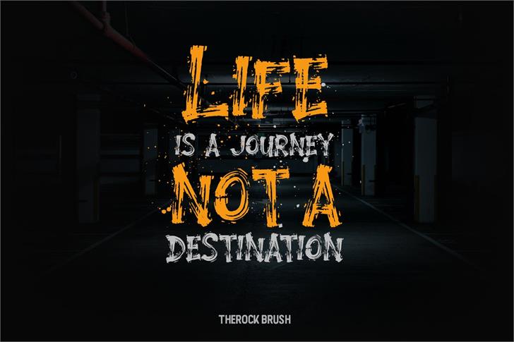 THEROCK font插图5 THEROCK font插图5