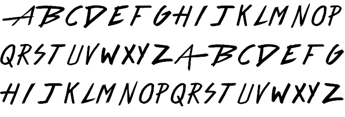 Battle Angel font插图1 Battle Angel font插图1