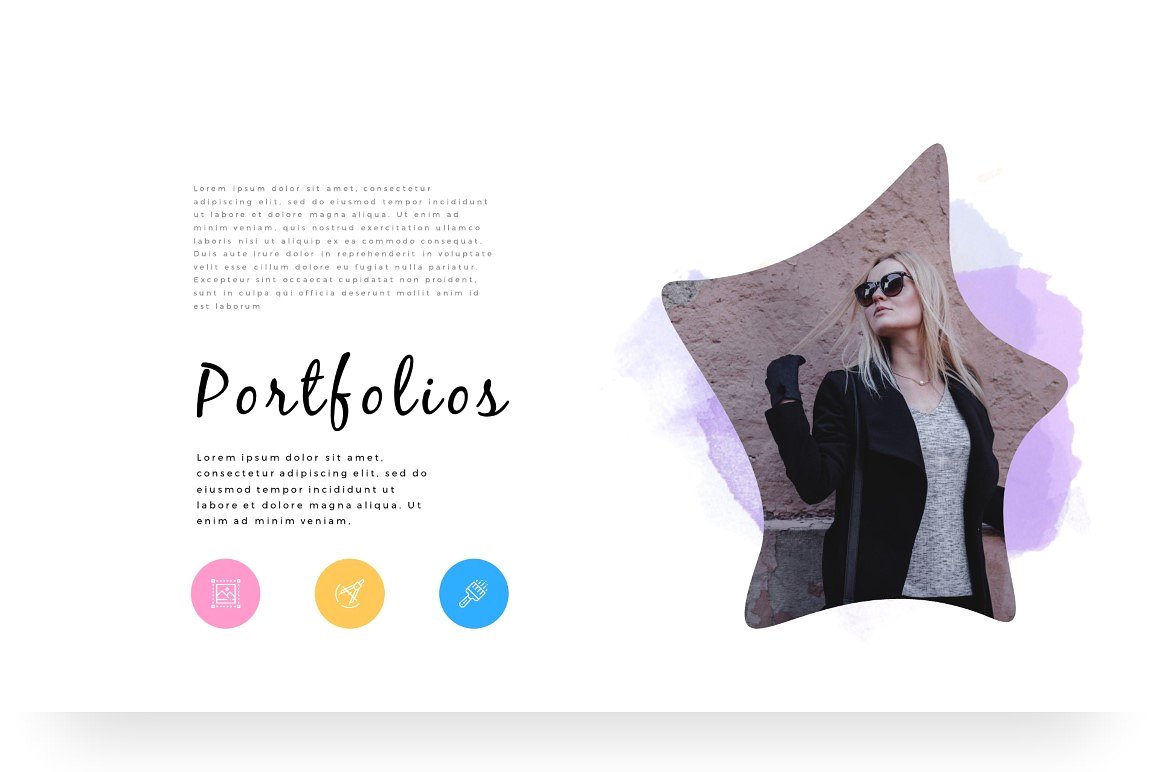 优雅时尚的PowerPoint模板插图(4)