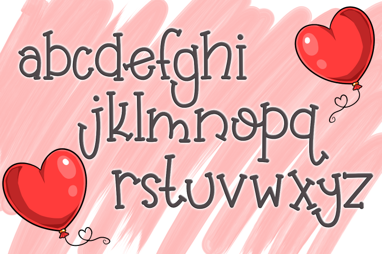 Balloon Butt Font Regular Font插图2