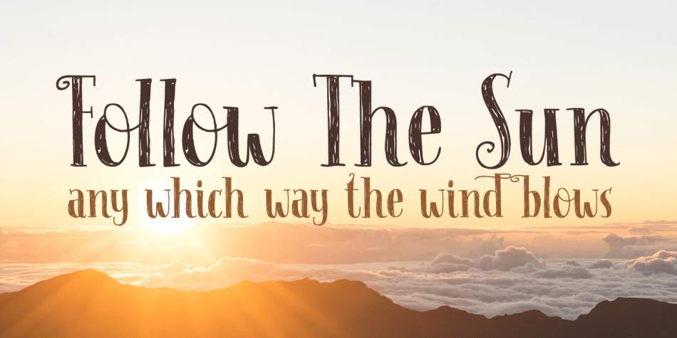 Follow The Light Font Family插图2