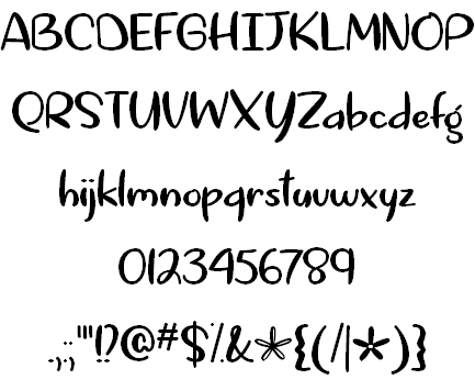 Springtime in April font插图1