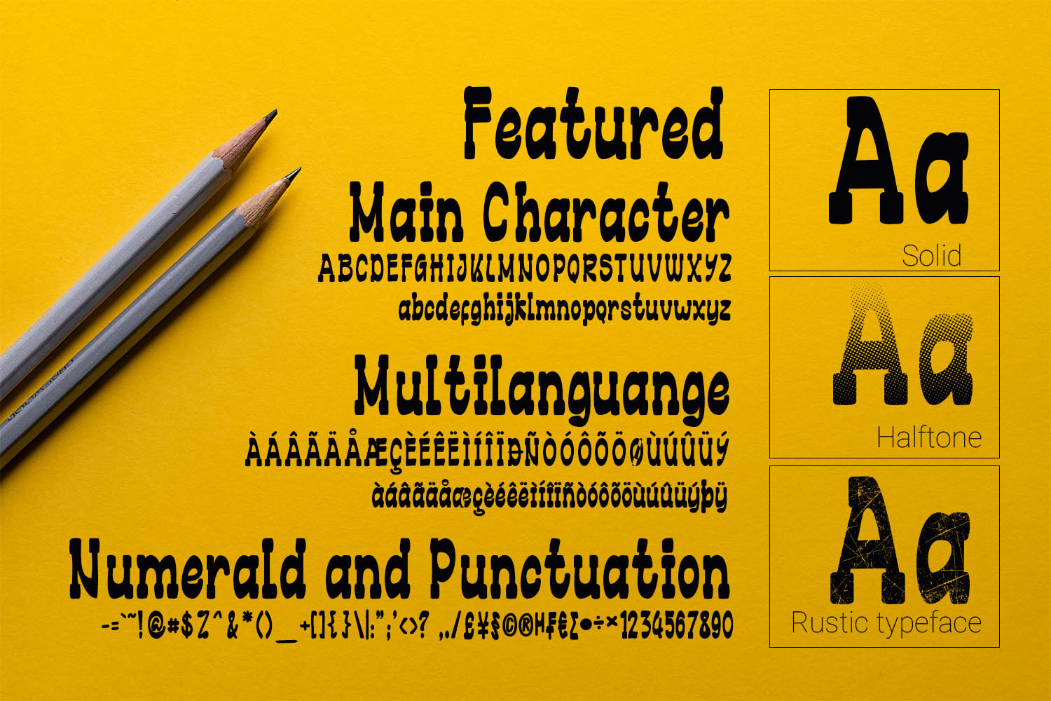 Bold Grunge Regular Font插图1