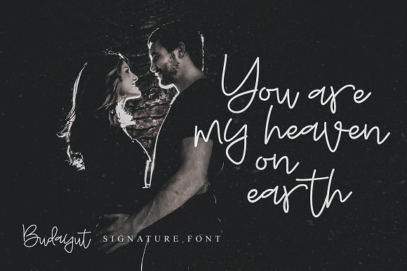 Budayut Signature Font插图2