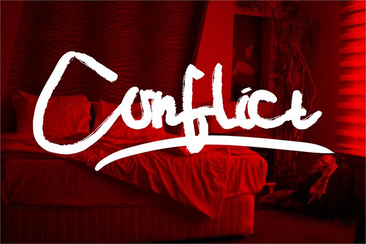 Conflict font插图4 Conflict font插图4