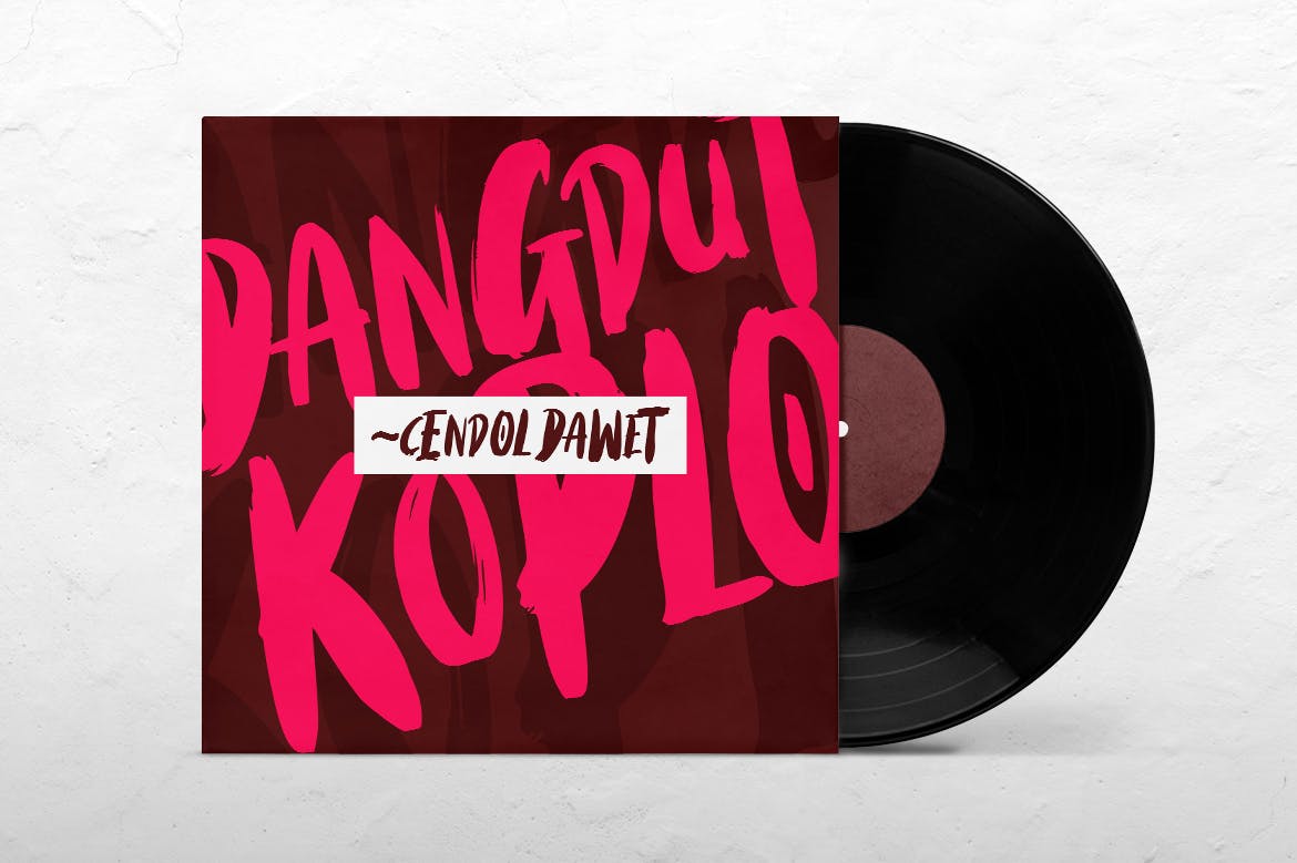 英文干笔刷画笔字体 Black Torch – Dry Brush Font插图(2)