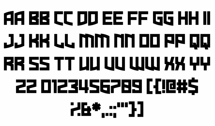 Dire Gramme font插图1 Dire Gramme font插图1