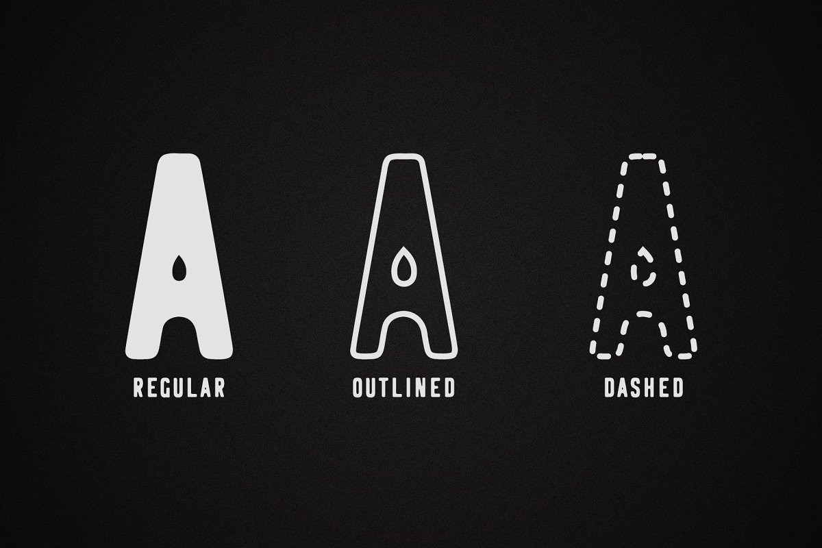 Logbond Font Family插图1