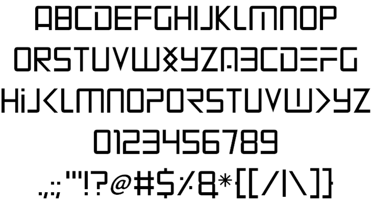 Mars Mission font插图1 Mars Mission font插图1