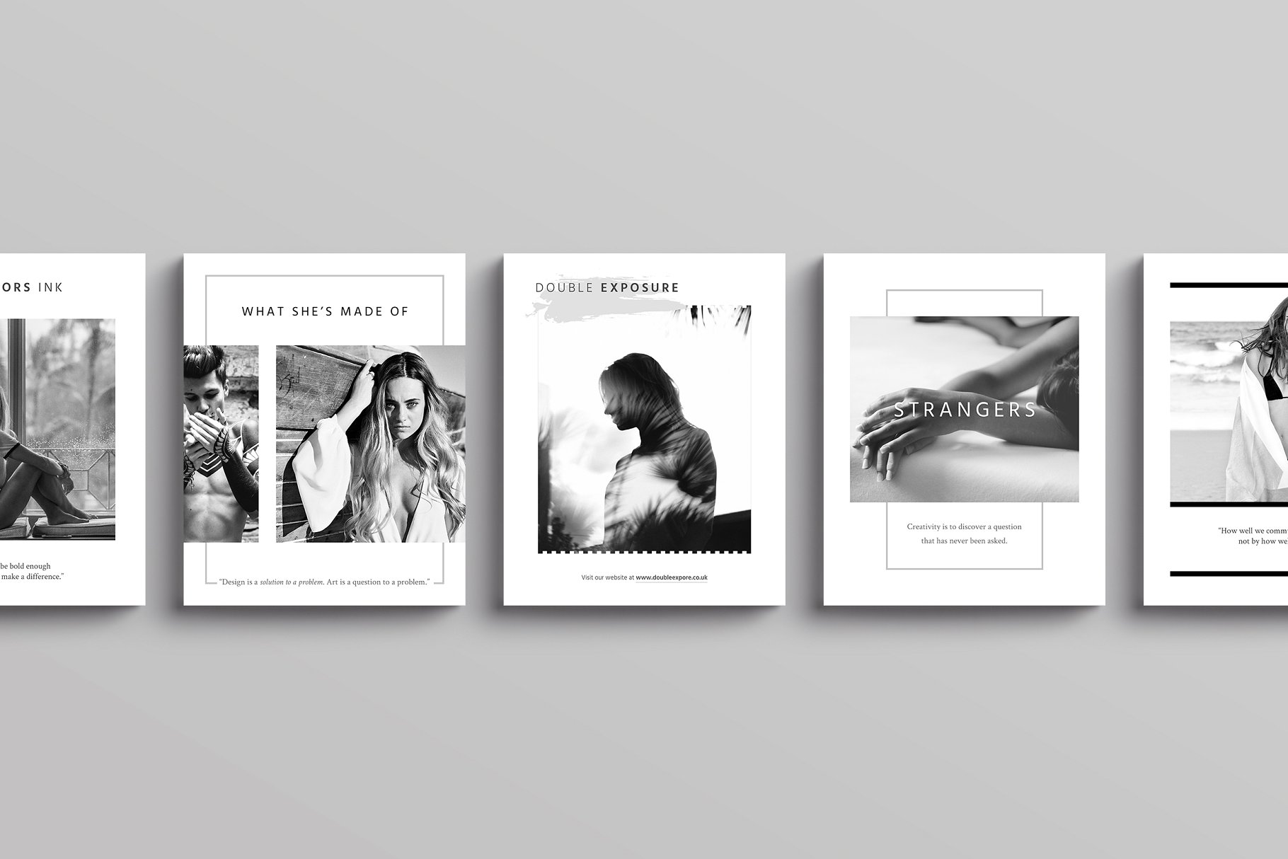 米兰风现代潮流社交媒体贴图模板素材库精选 Milan Social Media Templates插图(2)