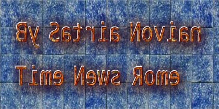 Time News Rome font插图