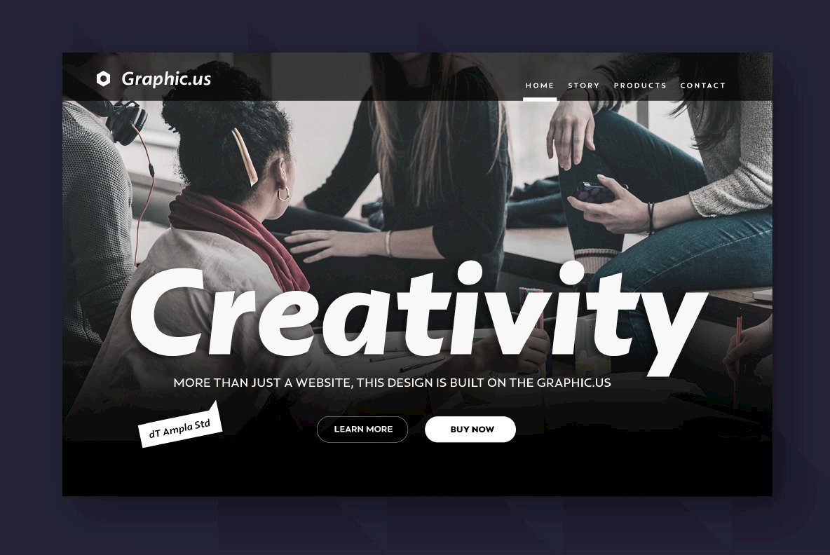 dT Ampla Font Family插图3