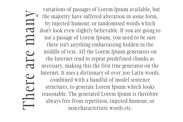 现代极简衬线字体家族 Glamour Luxury Serif Font Family插图(3)