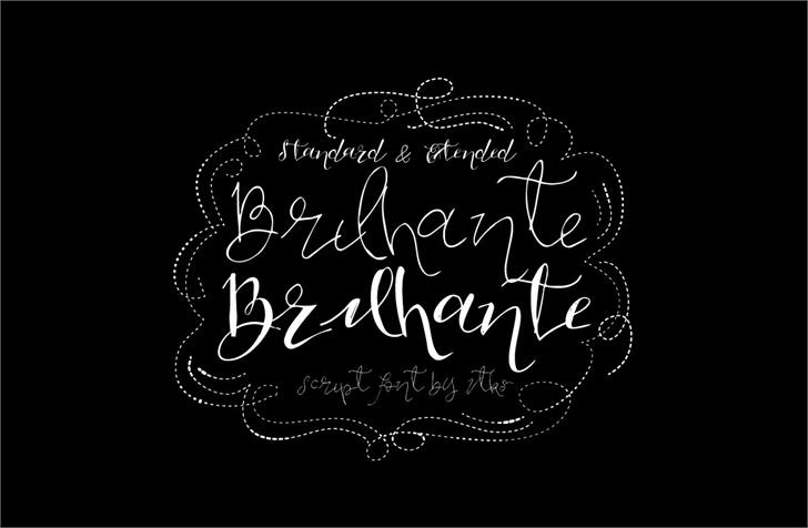 Vtks Brilhante font插图