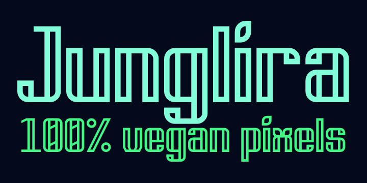 Junglira font插图 Junglira font插图