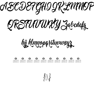 Claudina Personal Use font插图2