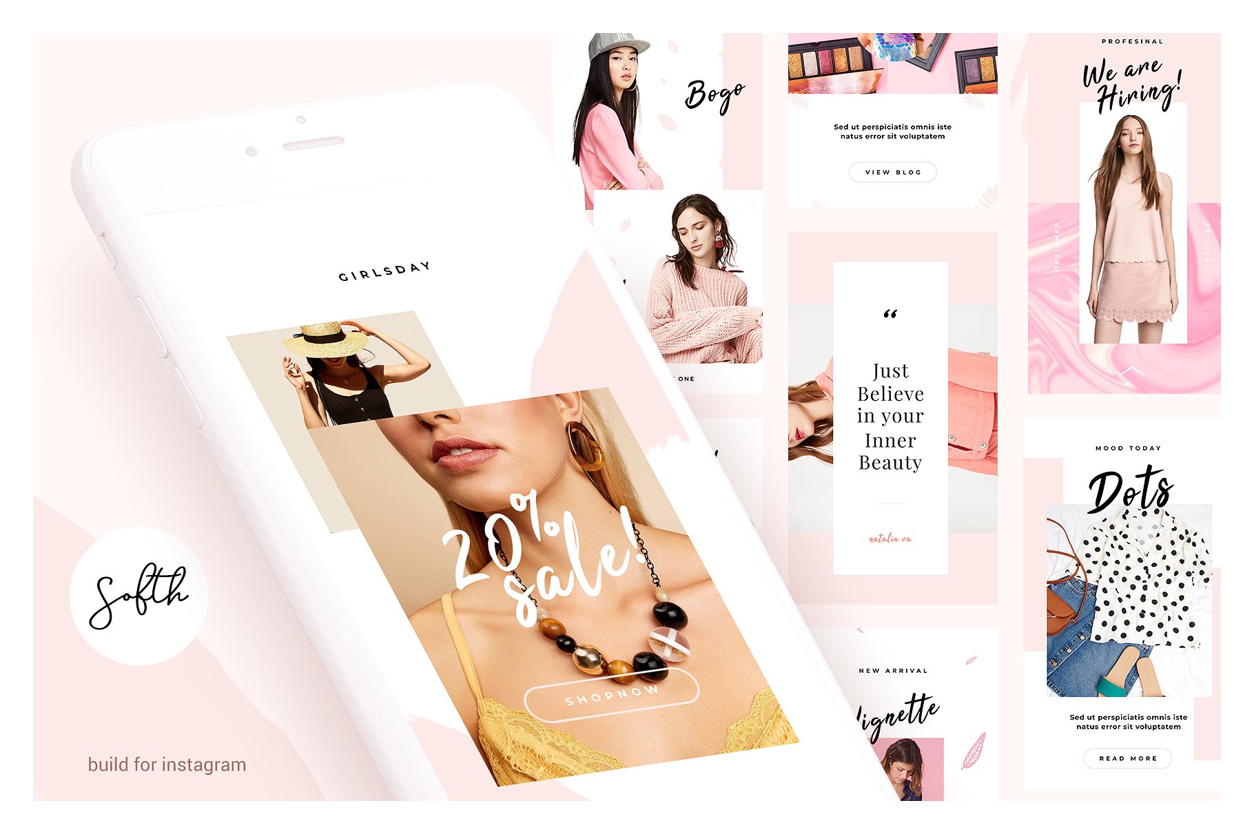 时尚高端的Instagram 社交媒体模板素材库精选合辑下载 Royal Instagram Bundle [psd]插图(13)