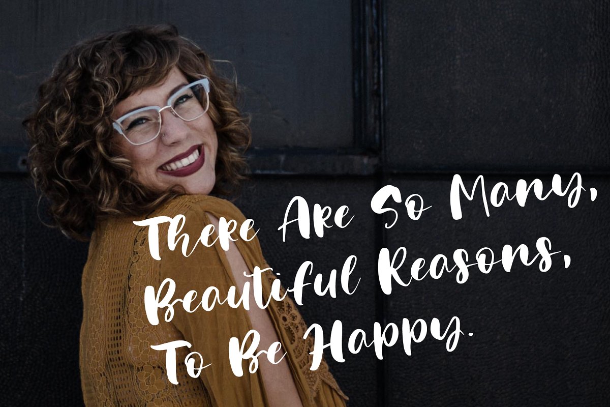 Bubbly | Brush Font插图1