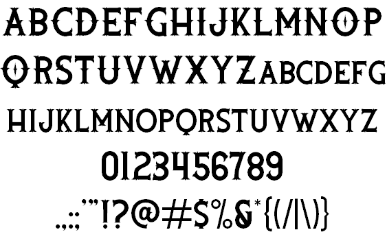 Rooters font插图1 Rooters font插图1