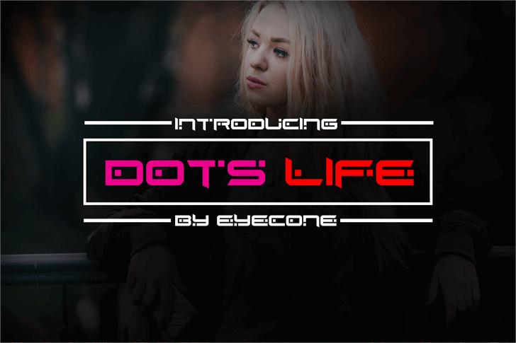 EC Dots Life font插图1