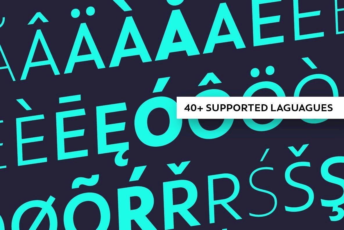 dT Ampla Font Family插图2