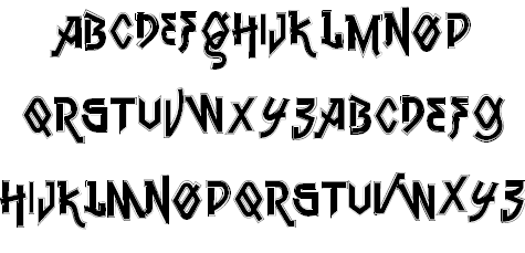 Vtks Rockino V2 font插图1