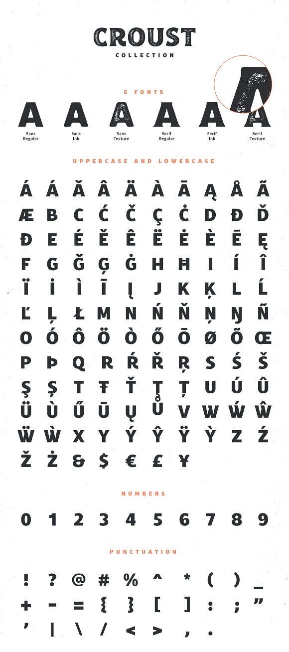 Croust Font Collection插图1
