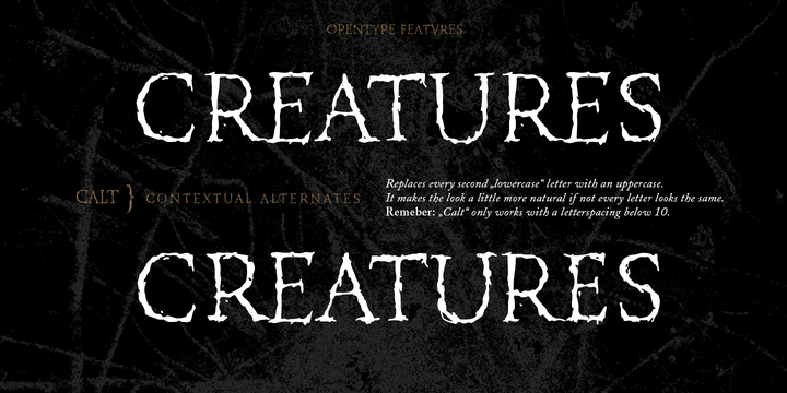 XXII Totenkult Font插图6