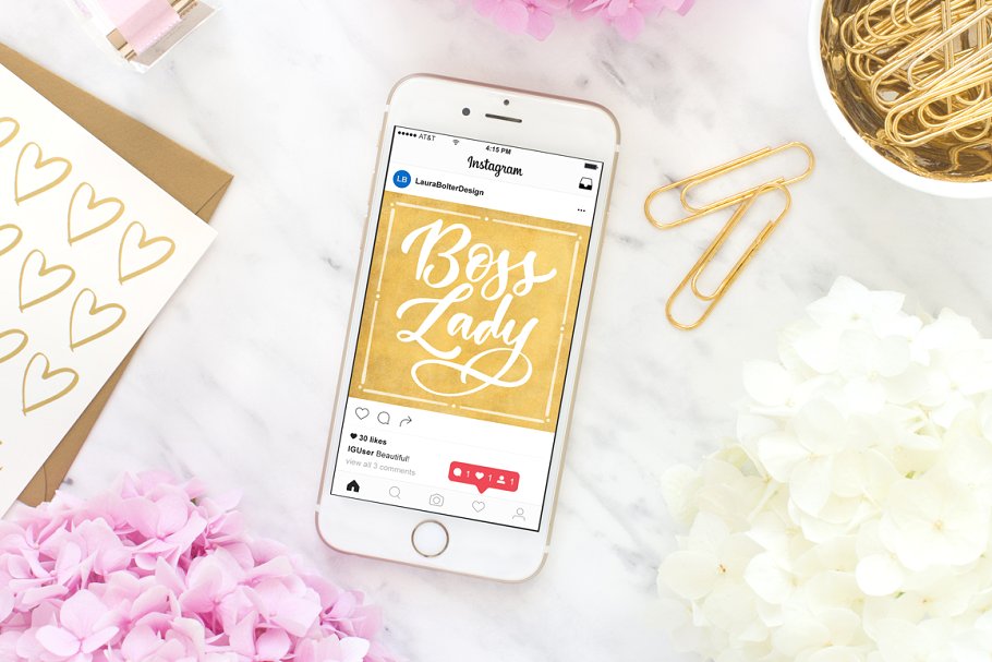 常用实用社交媒体海报文本图层 Lettering Overlays for Businesses插图(2)