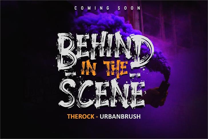 THEROCK font插图2 THEROCK font插图2