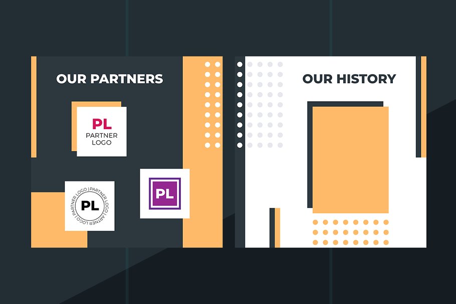 时尚Instagram社交故事简介拼图模板素材库精选插图(6)