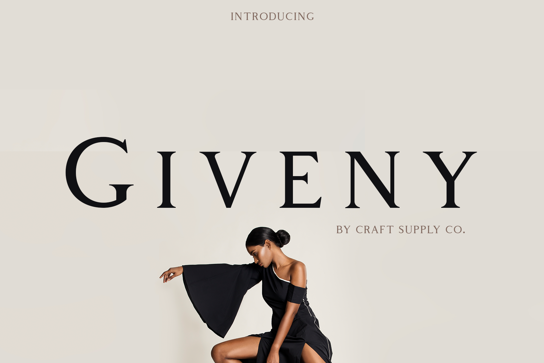 Giveny Typeface插图