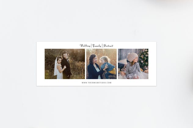 3款Facebook摄影图片封面设计模板素材库精选 3 Facebook Cover for Photography插图(2)