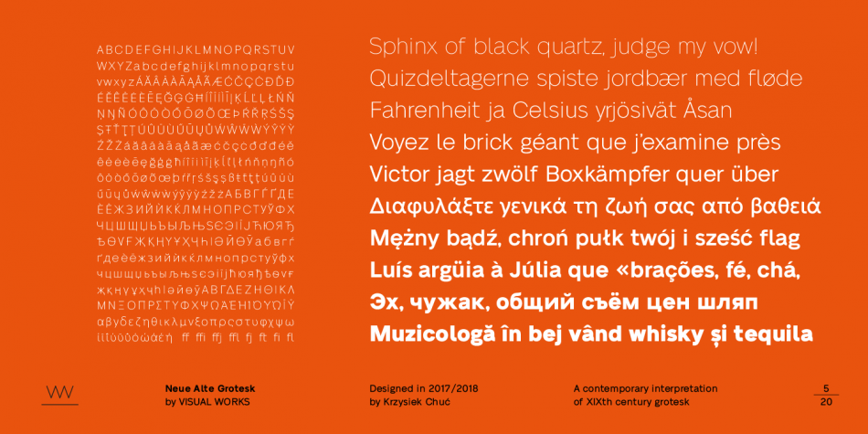 Neue Alte Grotesk Font Family插图4