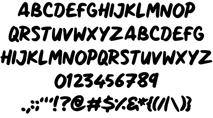 Marker Notes font插图1 Marker Notes font插图1