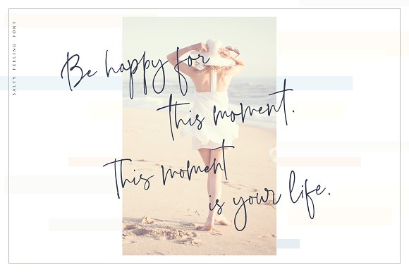 Salty Feeling Font插图8