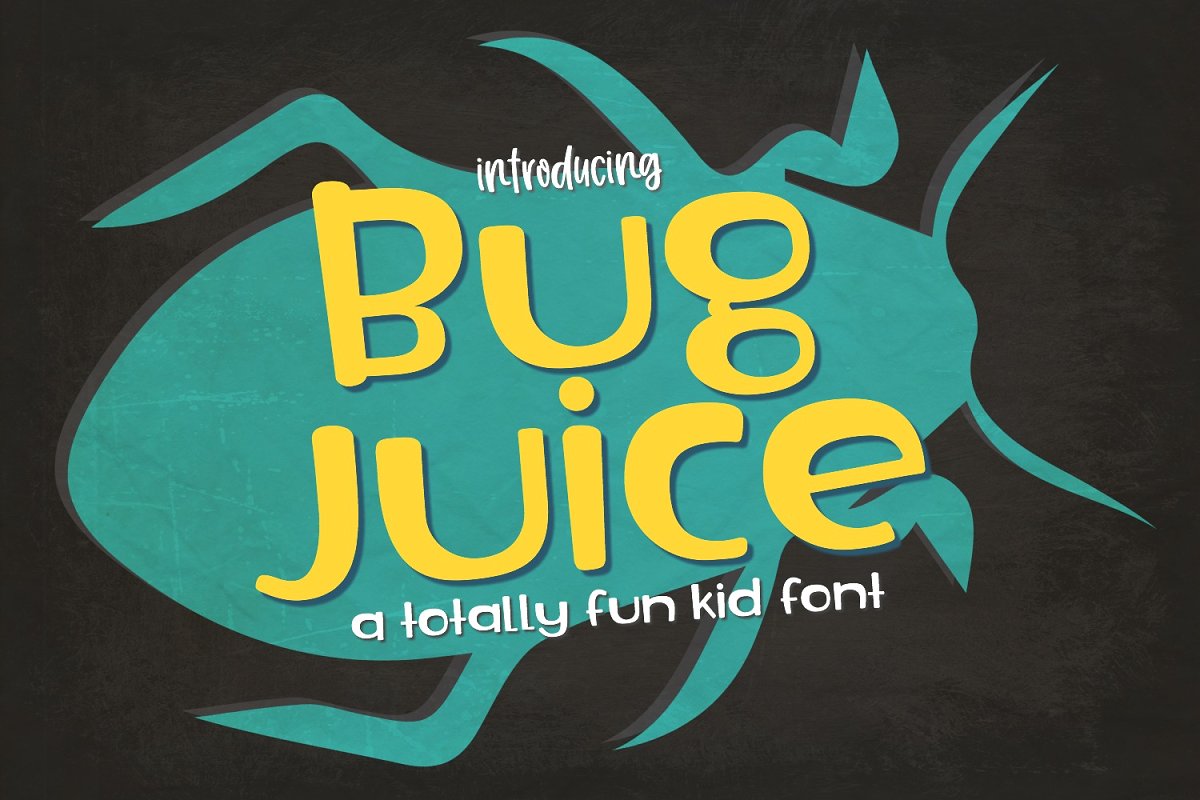 New! Bug Juice Font插图