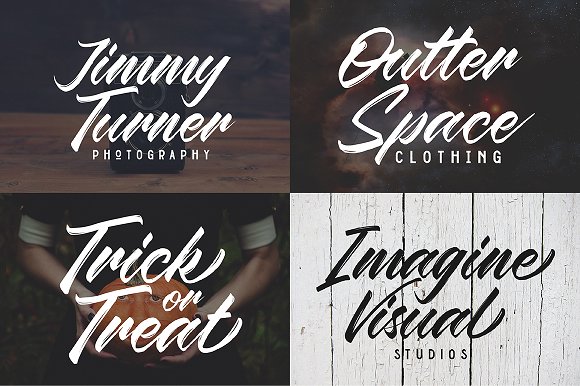 Wildlast Handbrush Typeface插图1