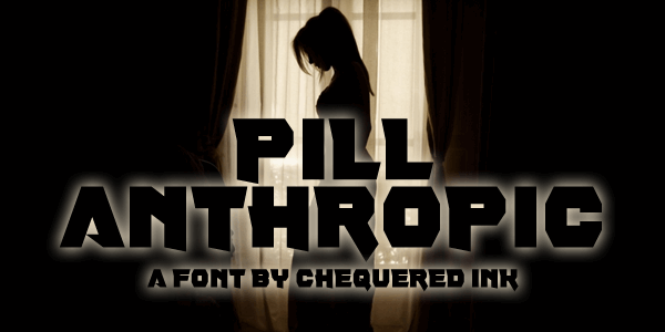 Pill Anthropic font插图 Pill Anthropic font插图