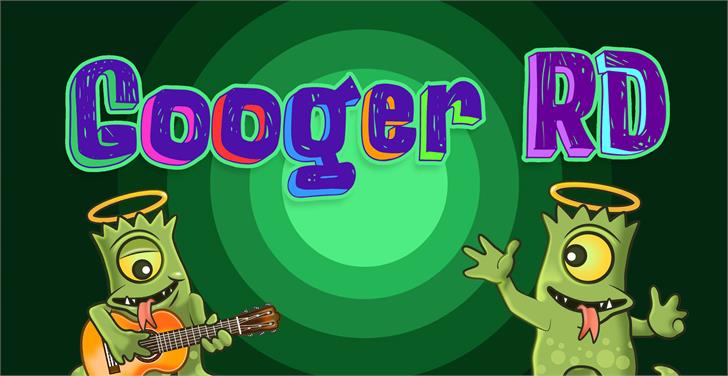 Googer RD font插图2