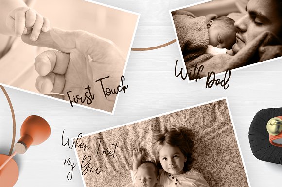 JustBecause font family插图2